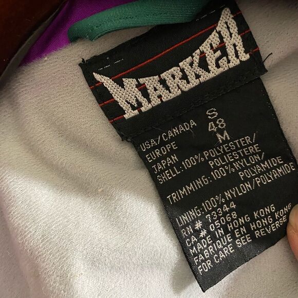 Marker Vintage Men's Soft Zip up Jacket Sz S - Picture 4 of 6